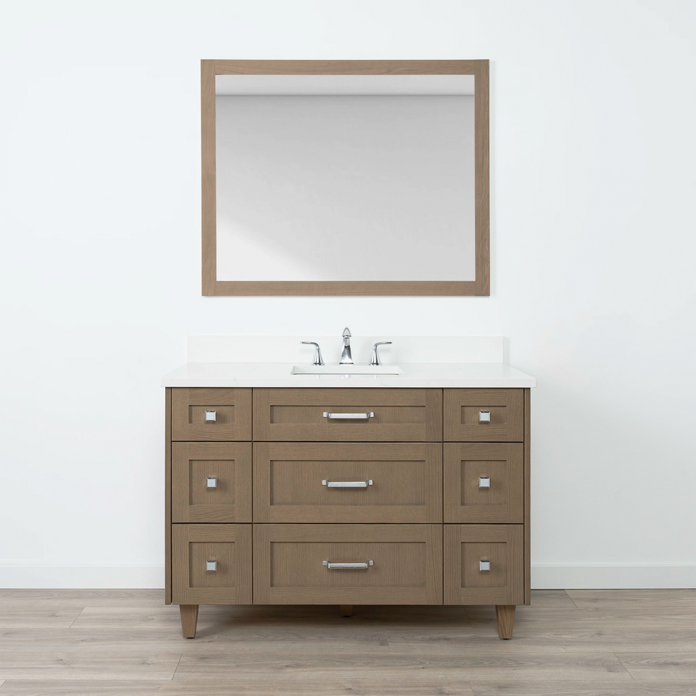 
                  
                    Bridgeport 48" Almond Coast Bathroom Vanity - All Drawers
                  
                