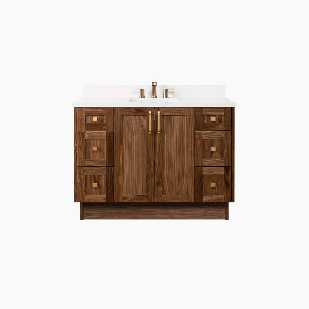 
                  
                    Bridgeport 48" American Black Walnut Bathroom Vanity
                  
                