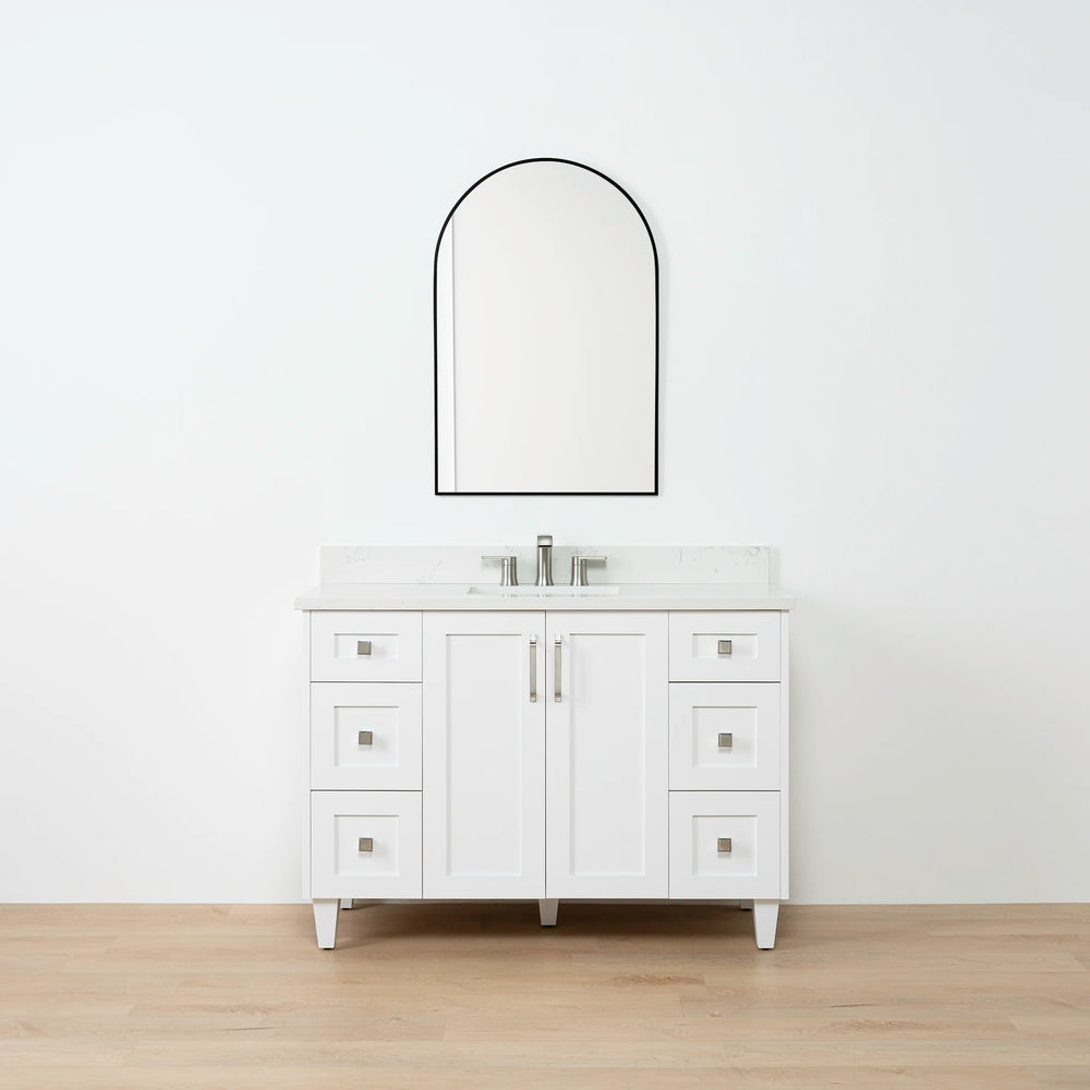 
                  
                    Bridgeport SLIM 48" Satin White Bathroom Vanity
                  
                