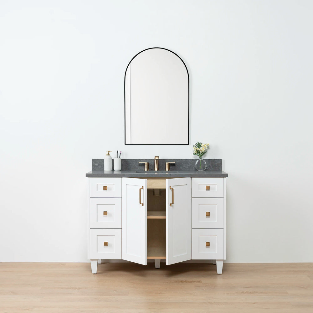 
                  
                    Bridgeport SLIM 48" Satin White Bathroom Vanity
                  
                