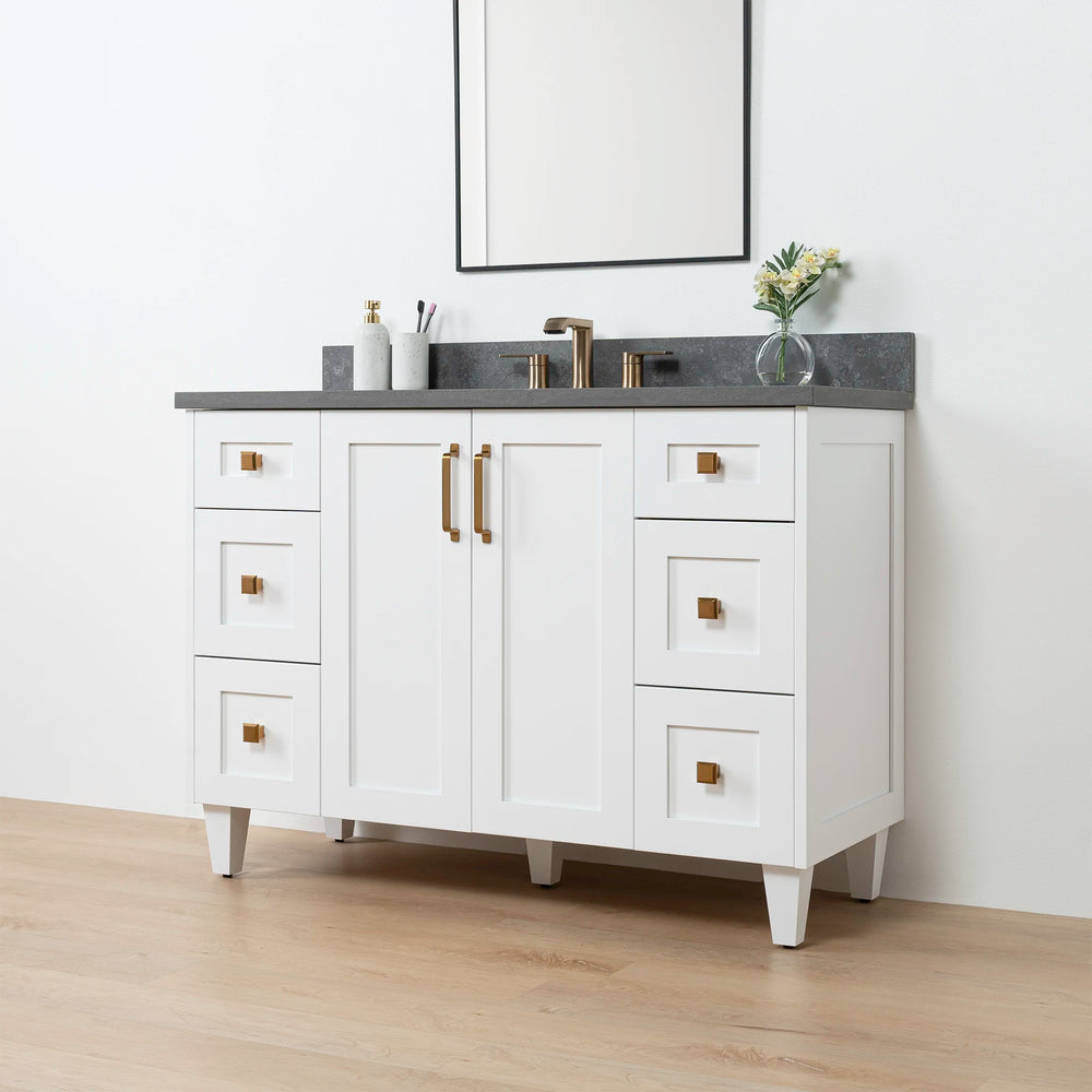 
                  
                    Bridgeport SLIM 48" Satin White Bathroom Vanity
                  
                