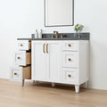 
                  
                    Bridgeport SLIM 48" Satin White Bathroom Vanity
                  
                