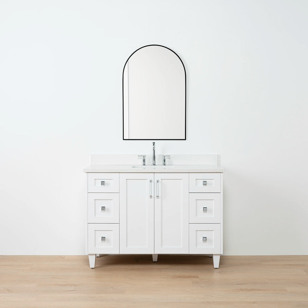 
                  
                    Bridgeport SLIM 48" Satin White Bathroom Vanity
                  
                