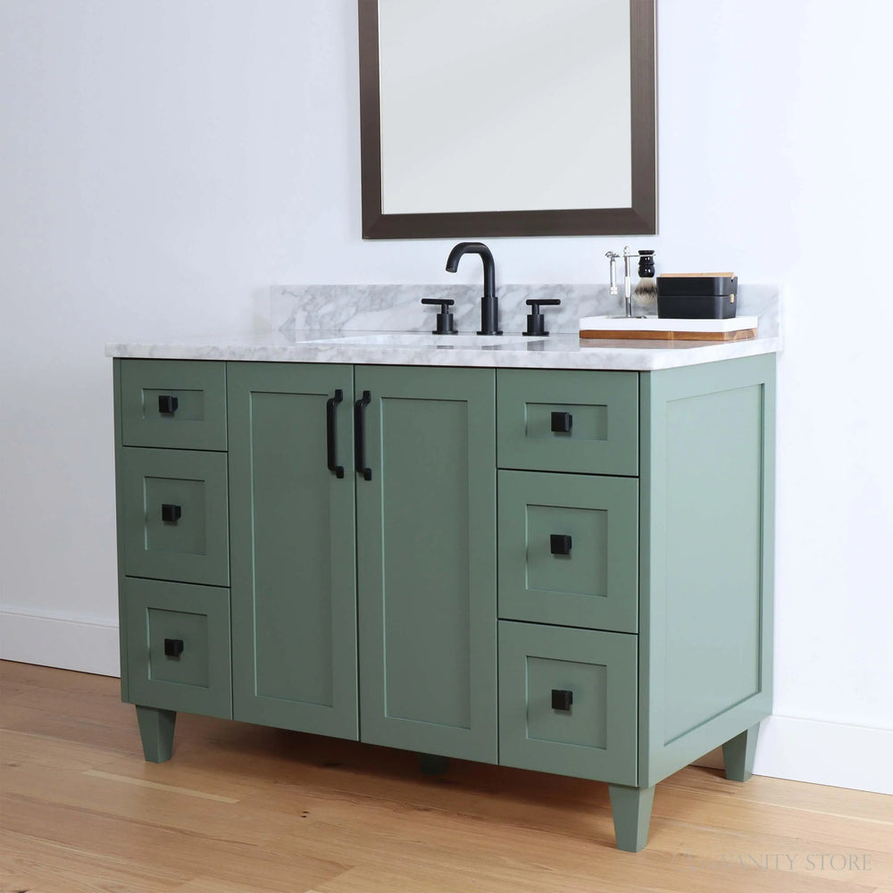 
                  
                    Bridgeport 48" Sage Green Bathroom Vanity
                  
                