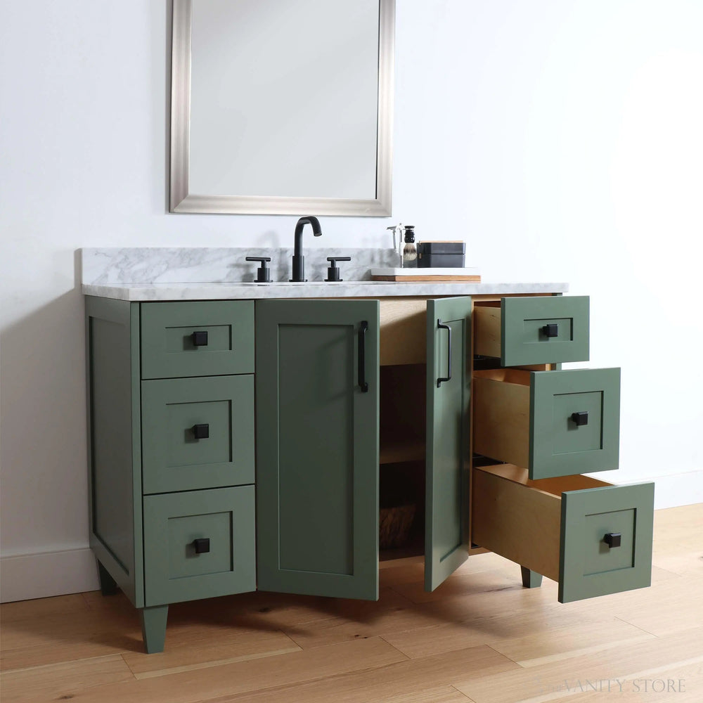 
                  
                    Bridgeport 48" Sage Green Bathroom Vanity
                  
                