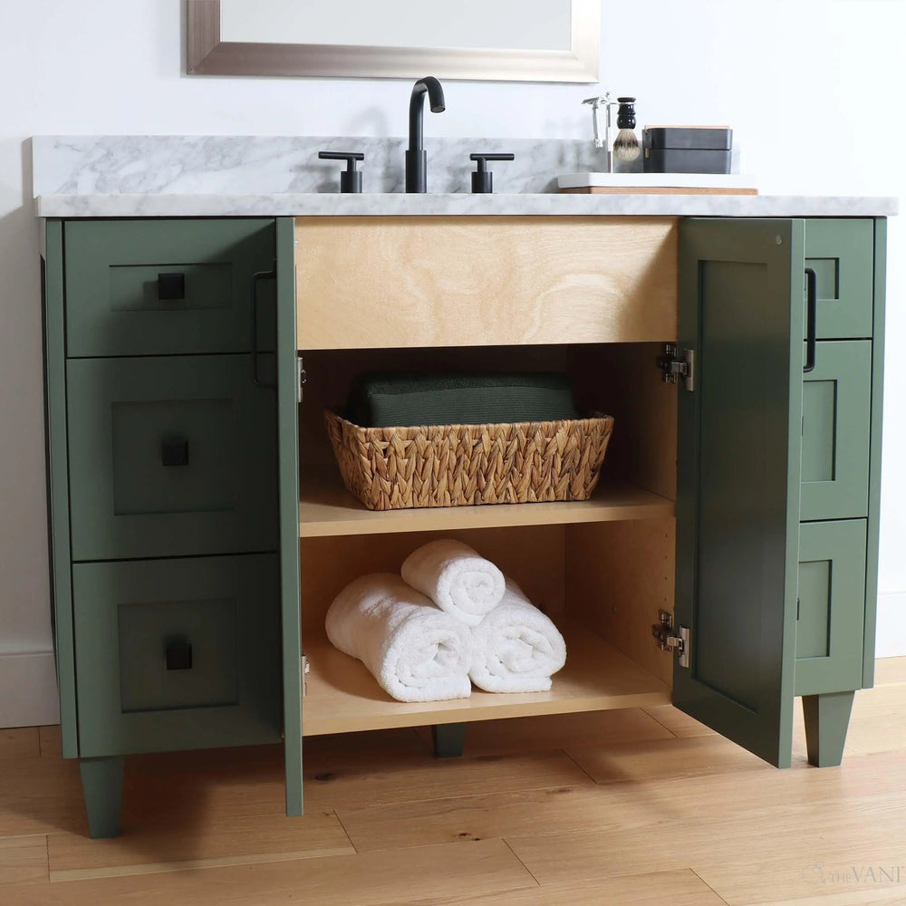 
                  
                    Bridgeport 48" Sage Green Bathroom Vanity
                  
                