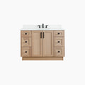 
                  
                    Bridgeport 48" White Oak Bathroom Vanity
                  
                