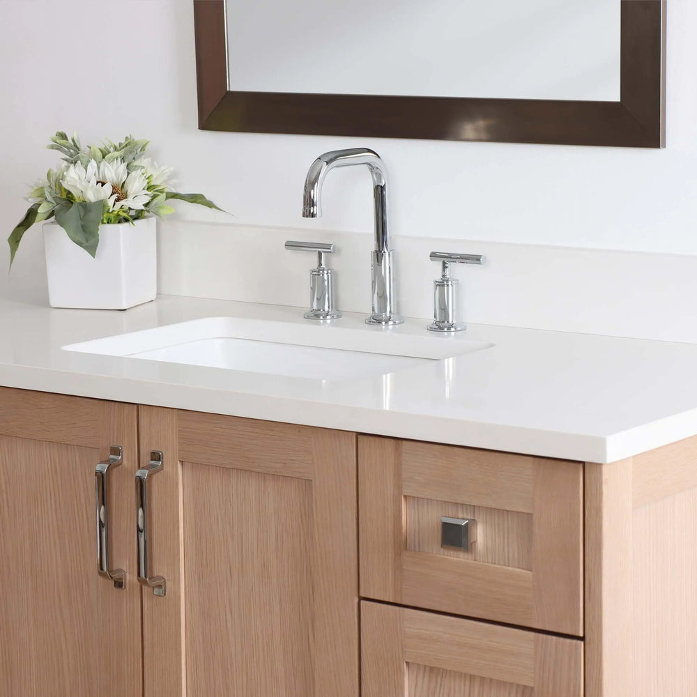 
                  
                    Bridgeport 48" White Oak Bathroom Vanity
                  
                