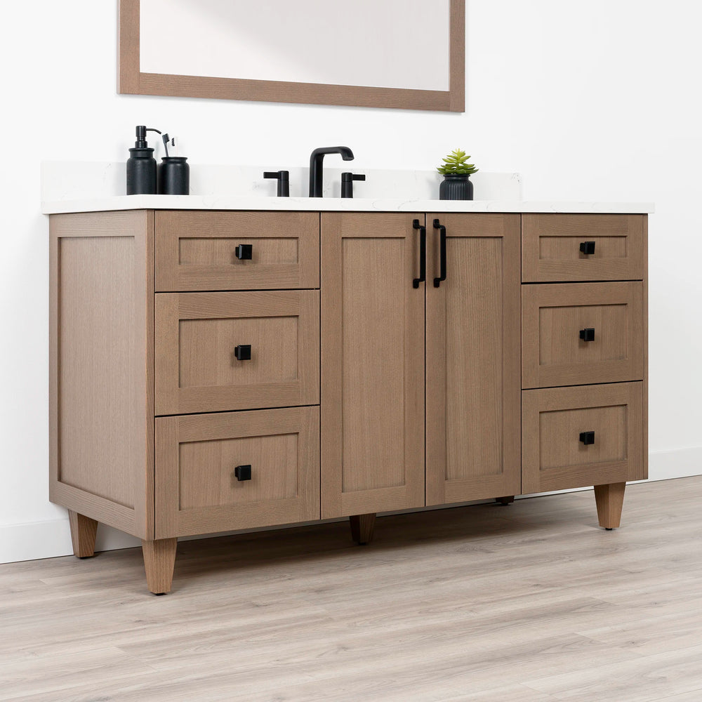 
                  
                    Bridgeport 60" Almond Coast Bathroom Vanity
                  
                