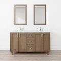 
                  
                    Bridgeport SLIM 60" Almond Coast Bathroom Vanity, Double Sink Teodor Bathroom Vanity Canada
                  
                