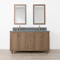 
                  
                    Bridgeport SLIM 60" Almond Coast Bathroom Vanity, Double Sink Teodor Bathroom Vanity Canada
                  
                