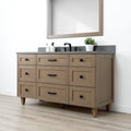 
                  
                    Bridgeport 60" Almond Coast Bathroom Vanity - All Drawers
                  
                