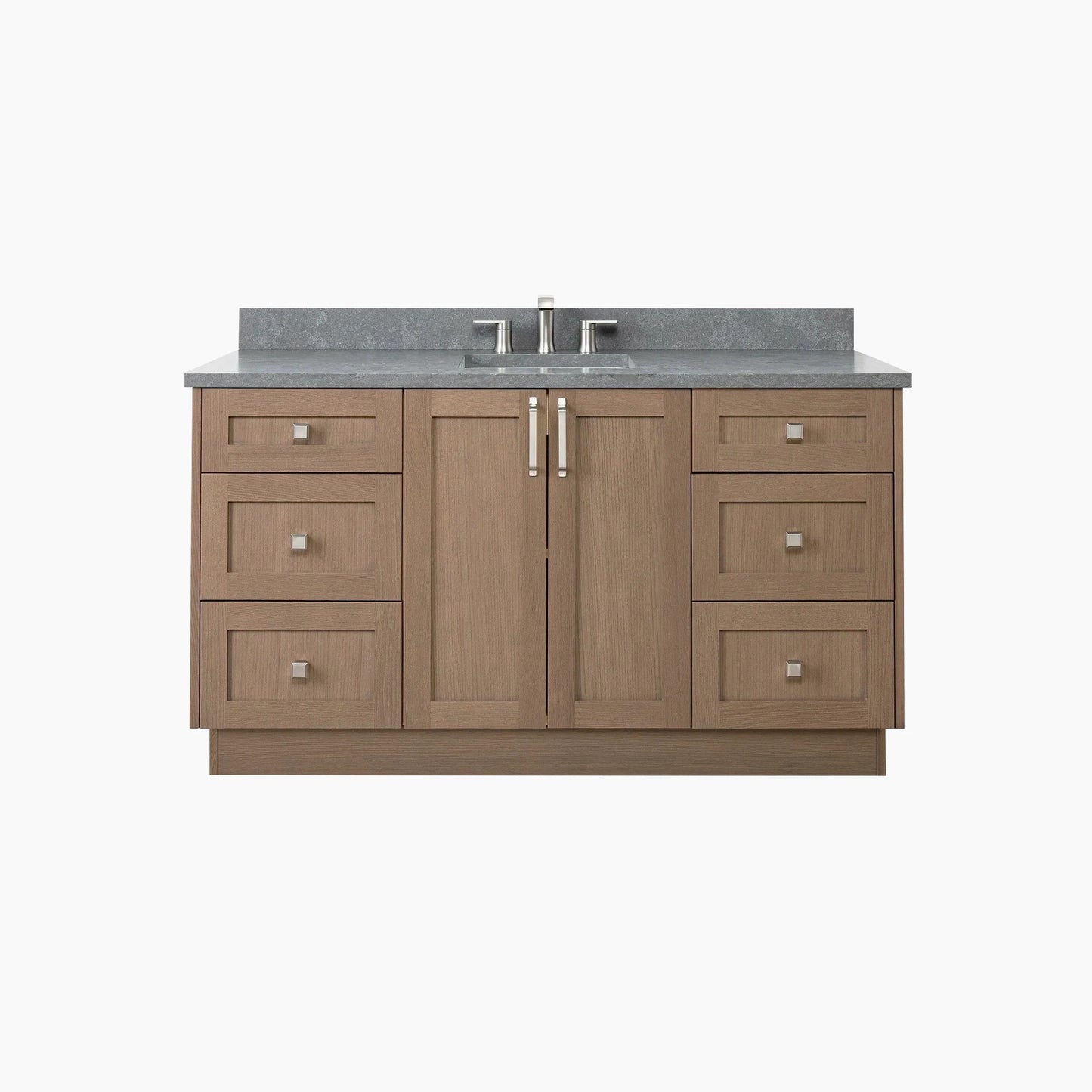 
                  
                    Bridgeport 60" Almond Coast Bathroom Vanity - All Drawers
                  
                