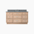 
                  
                    Bridgeport SLIM 60" White Oak Bathroom Vanity - All Drawers Teodor Bathroom Vanity Canada
                  
                