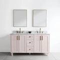 
                  
                    Bridgeport 60", Teodor® Champagne Pink Vanity, Double Sink Teodor Bathroom VanityCanada
                  
                