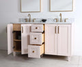 
                  
                    Bridgeport SLIM 60" Champagne Pink Bathroom Vanity, Double Sink Teodor Bathroom Vanity Canada
                  
                