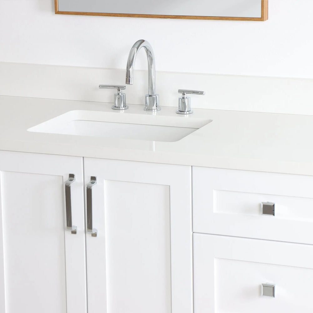 
                  
                    Bridgeport 60" Satin White Bathroom Vanity
                  
                