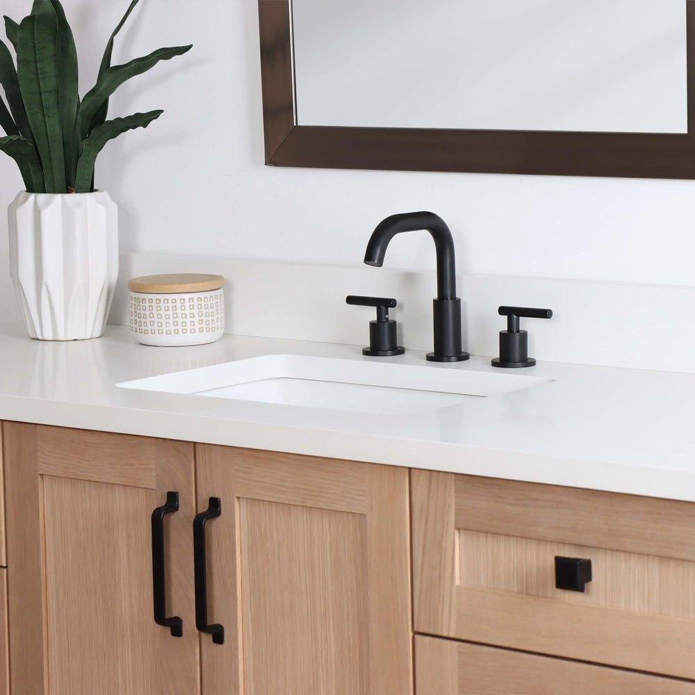 
                  
                    Bridgeport 60" White Oak Bathroom Vanity
                  
                