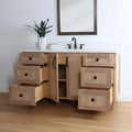 
                  
                    Bridgeport 60" White Oak Bathroom Vanity
                  
                