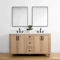 
                  
                    Bridgeport 60", Teodor® White Oak Vanity, Double Sink Teodor Bathroom VanityCanada
                  
                