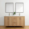 
                  
                    Bridgeport 60", Teodor® White Oak Vanity, Double Sink Teodor Bathroom VanityCanada
                  
                