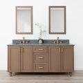 
                  
                    Bridgeport SLIM 72" Almond Coast Bathroom Vanity, Double Sink Teodor Bathroom Vanity Canada
                  
                