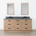 
                  
                    Bridgeport SLIM 72" White Oak Bathroom Vanity, Double Sink - All Drawers Teodor Bathroom Vanity Canada
                  
                