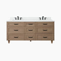 
                  
                    Bridgeport SLIM 72" Almond Coast Bathroom Vanity, Double Sink - All Drawers Teodor Bathroom Vanity Canada
                  
                