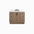 
                  
                    Bridgeport SLIM 42" Almond Coast Bathroom Vanity Teodor Bathroom Vanity Canada
                  
                