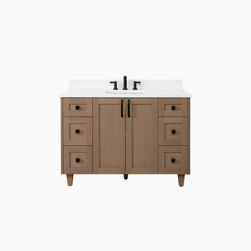 Bridgeport 48" Almond Coast Bathroom Vanity