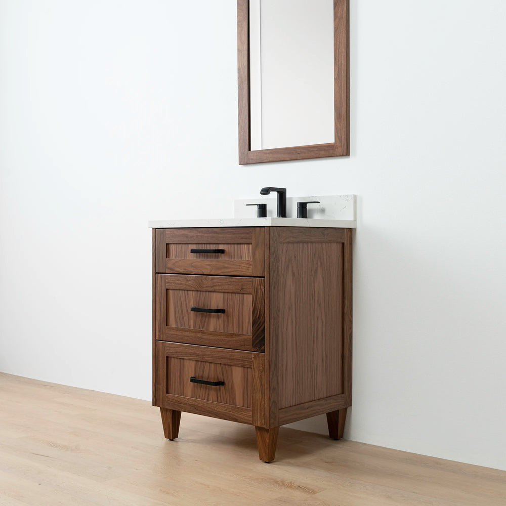 
                  
                    Bridgeport 24" American Black Walnut Bathroom Vanity
                  
                