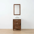 
                  
                    Bridgeport SLIM 24" American Black Walnut Bathroom Vanity - All Drawers Teodor Bathroom Vanity Canada
                  
                