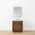 
                  
                    Bridgeport SLIM 30" American Black Walnut Bathroom Vanity - All Drawers Teodor Bathroom Vanity Canada
                  
                