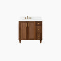 
                  
                    Bridgeport SLIM 36" American Black Walnut Bathroom Vanity, Left Sink Teodor Bathroom Vanity Canada
                  
                