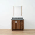 
                  
                    Bridgeport SLIM 36" American Black Walnut Bathroom Vanity, Left Sink Teodor Bathroom Vanity Canada
                  
                