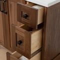 
                  
                    Bridgeport SLIM 36" American Black Walnut Bathroom Vanity, Left Sink Teodor Bathroom Vanity Canada
                  
                