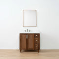 
                  
                    Bridgeport SLIM 36" American Black Walnut Bathroom Vanity, Left Sink Teodor Bathroom Vanity Canada
                  
                