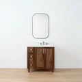
                  
                    Bridgeport SLIM 36" American Black Walnut Bathroom Vanity, Right Sink Teodor Bathroom Vanity Canada
                  
                
