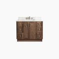 
                  
                    Bridgeport SLIM 42" American Black Walnut Bathroom Vanity
                  
                