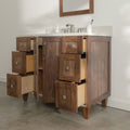 
                  
                    Bridgeport 42" American Black Walnut Bathroom Vanity
                  
                