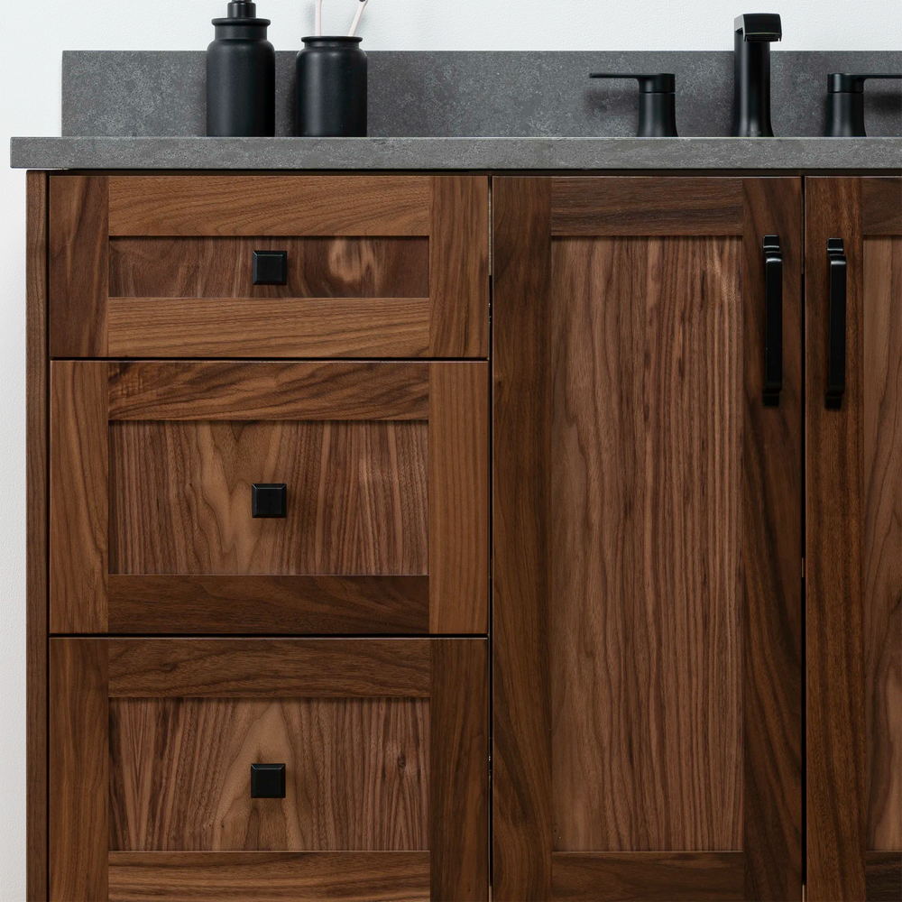 
                  
                    Bridgeport 60" American Black Walnut Bathroom Vanity
                  
                