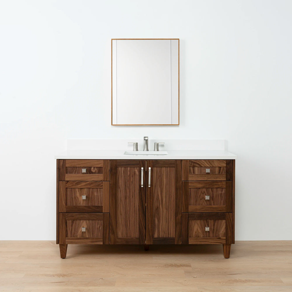 
                  
                    Bridgeport 60" American Black Walnut Bathroom Vanity
                  
                