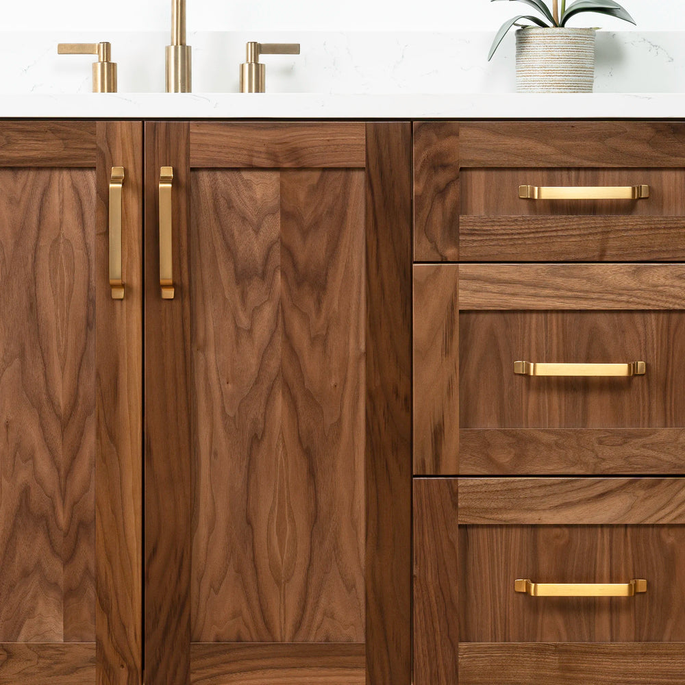 
                  
                    Bridgeport 72" American Black Walnut Bathroom Vanity, Double Sink
                  
                