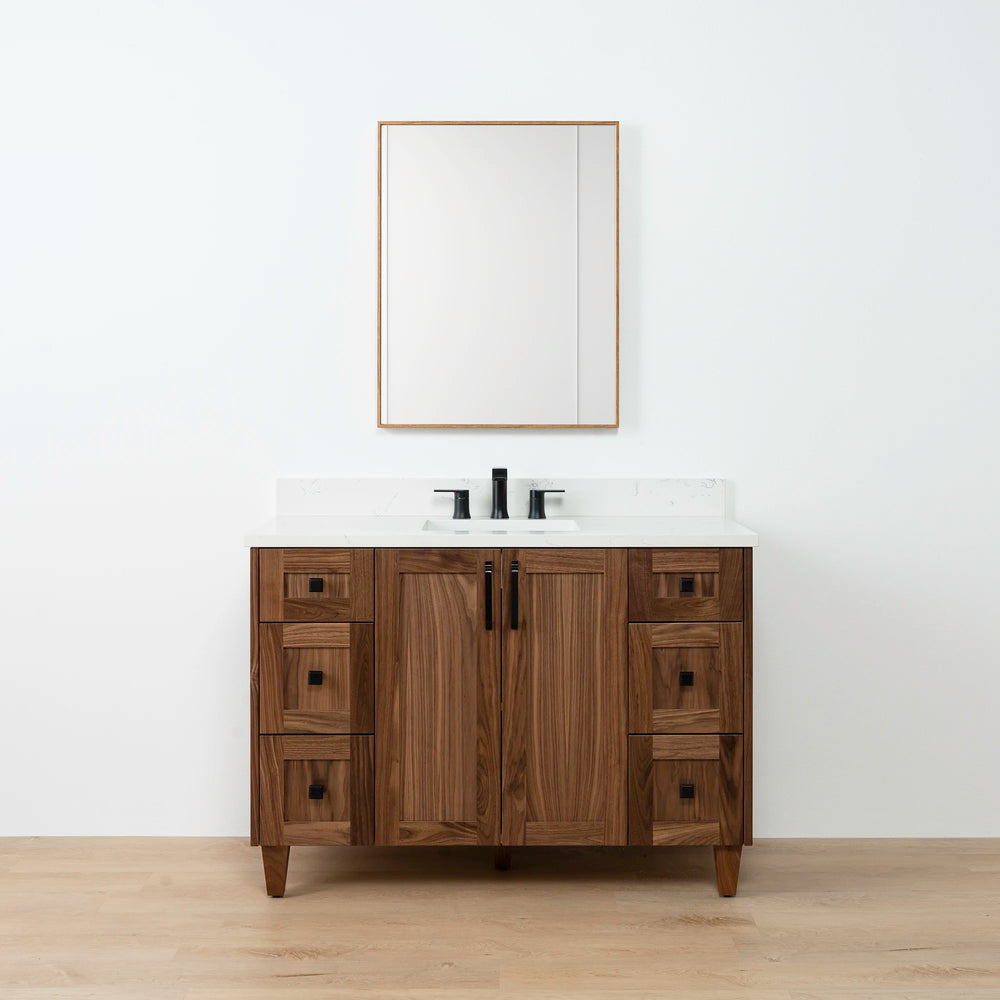 
                  
                    Bridgeport 48" American Black Walnut Bathroom Vanity
                  
                