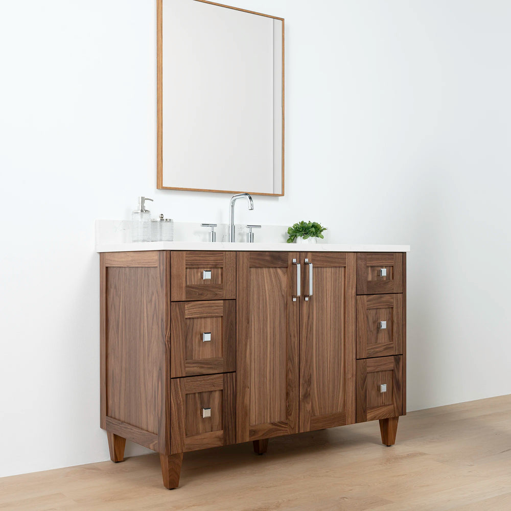 
                  
                    Bridgeport 48" American Black Walnut Bathroom Vanity
                  
                