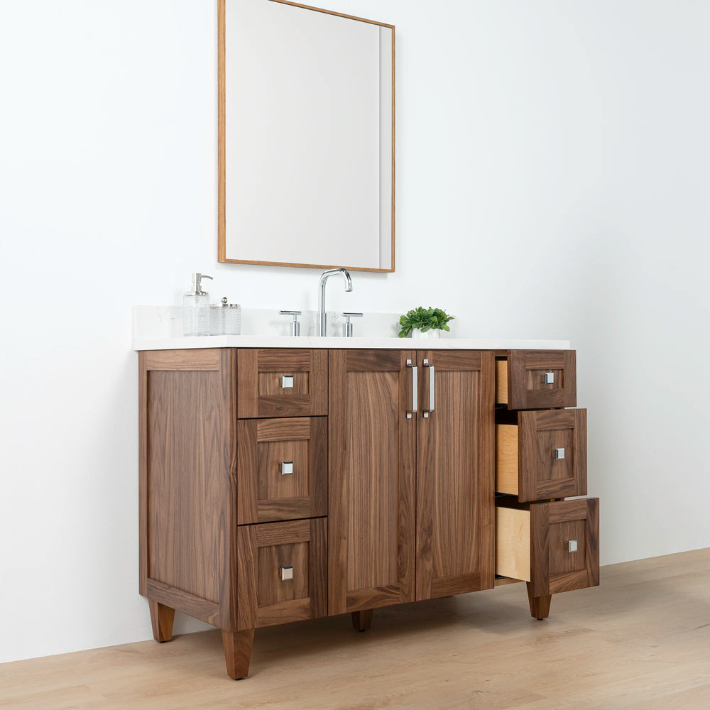 
                  
                    Bridgeport 48" American Black Walnut Bathroom Vanity
                  
                