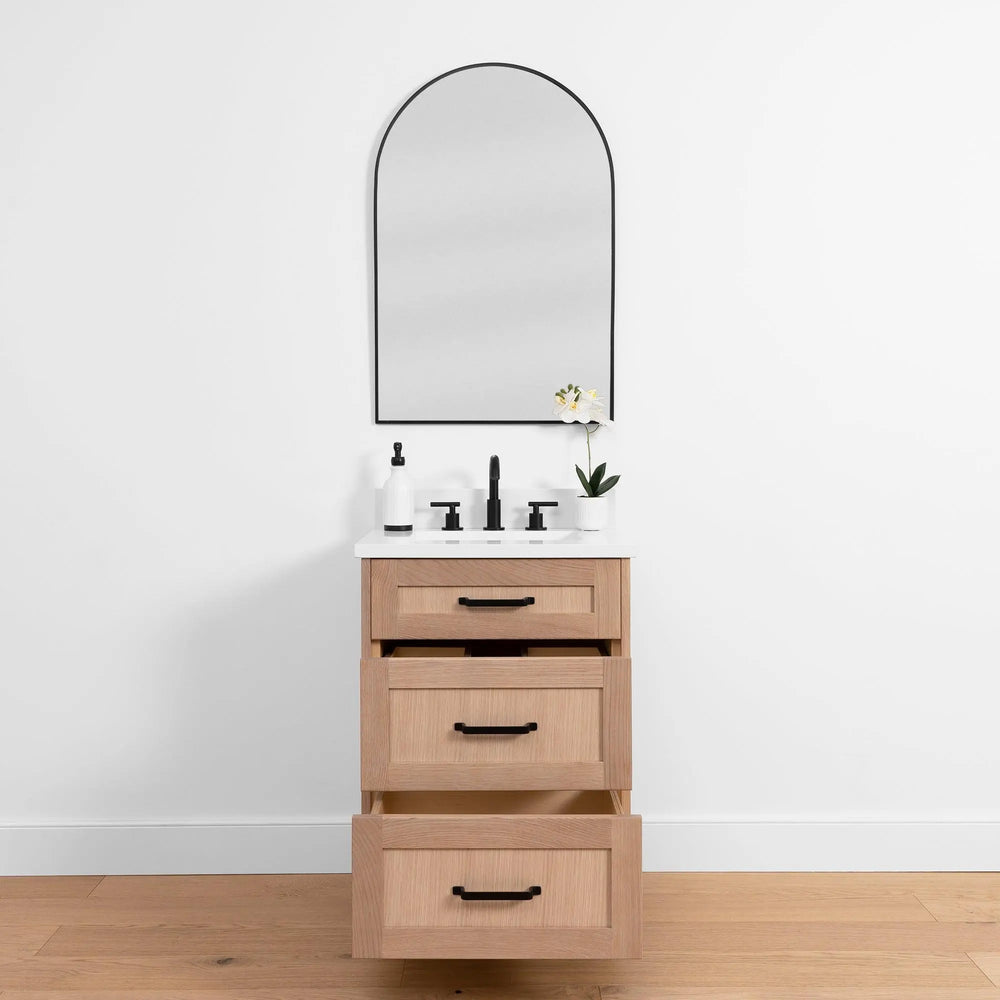 
                  
                    Bridgeport SLIM, 24" Teodor® White Oak Vanity Teodor Bathroom VanityCanada
                  
                