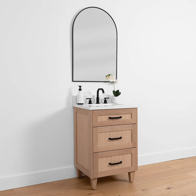 Bridgeport SLIM, 24" Teodor® White Oak Vanity Teodor Bathroom VanityCanada
