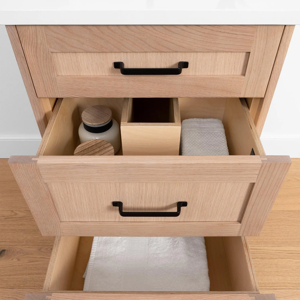 
                  
                    Bridgeport SLIM, 24" Teodor® White Oak Vanity Teodor Bathroom VanityCanada
                  
                