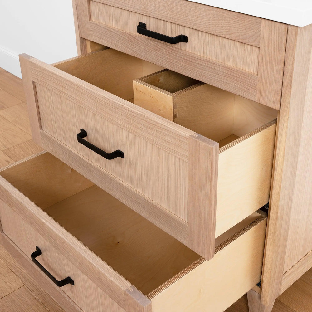 
                  
                    Bridgeport SLIM, 30" Teodor® White Oak Vanity Teodor Bathroom VanityCanada
                  
                